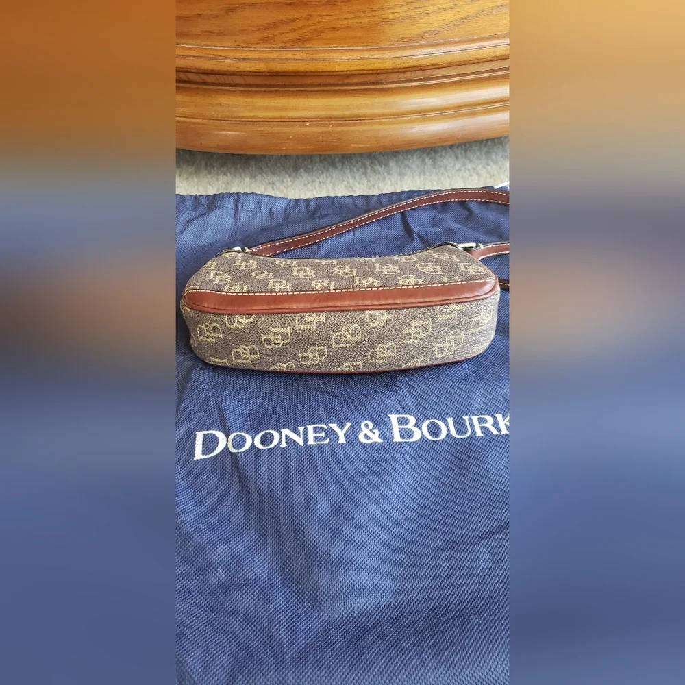 Dooney & Bourke Canvas Monogram Small Pochette and Wallet - Picture 7 of 7